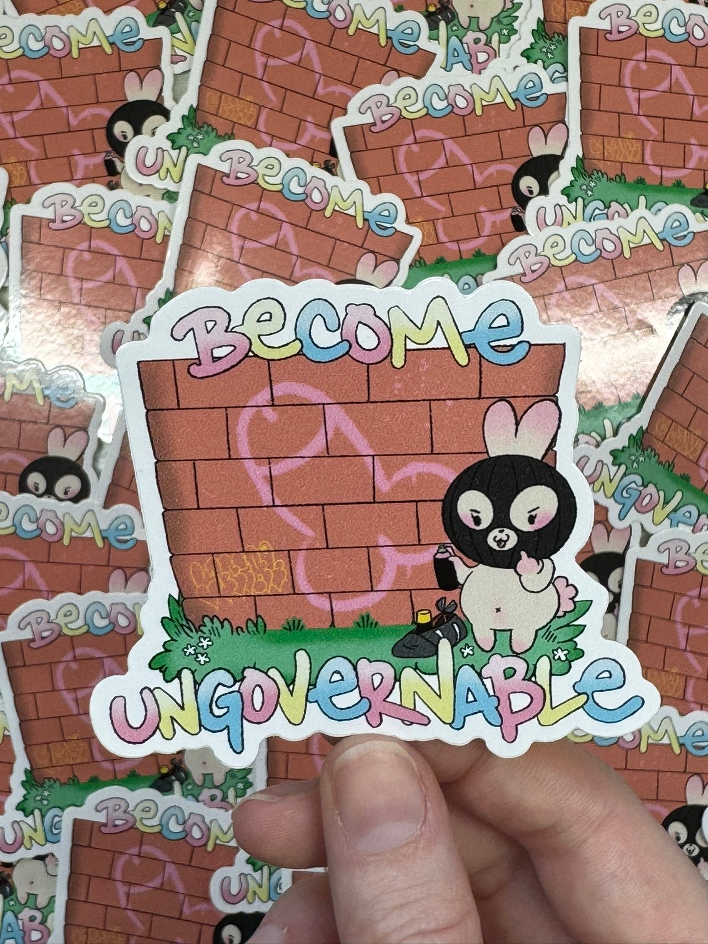 become ungovernable sticker